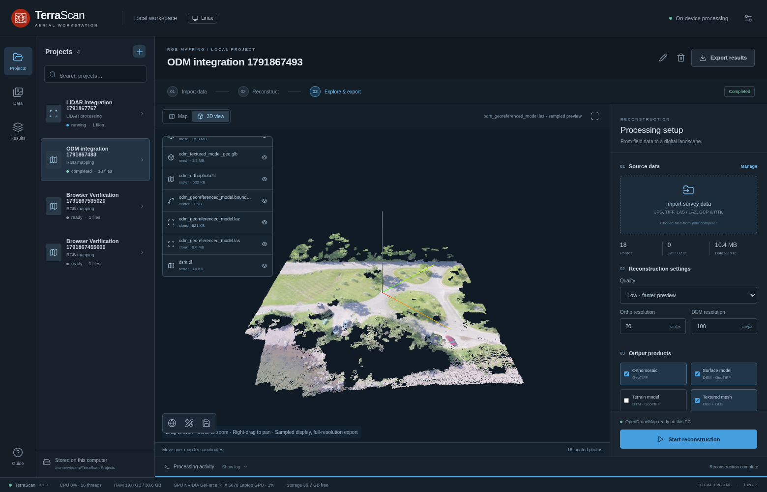 Classified LiDAR Point Cloud
